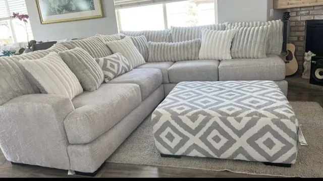 a living room with a couch