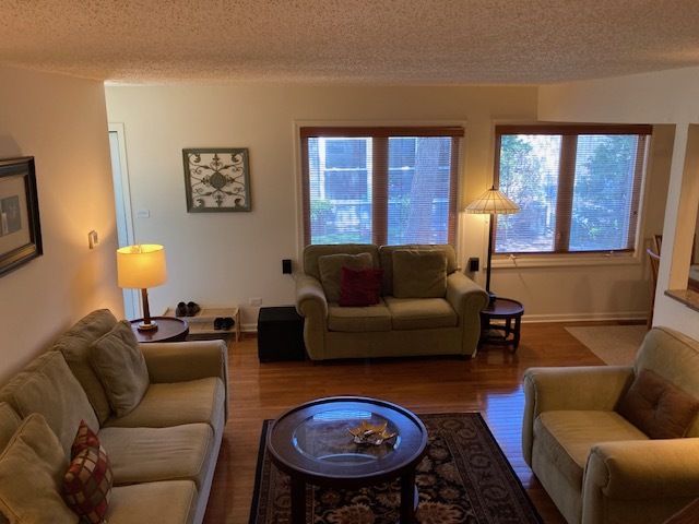 1154 Inverrary Lane, Unit 1154 Deerfield, IL 60015 - Photo 5 of 19 a living room with furniture a rug and a lamp