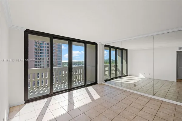 a view of an empty room with window