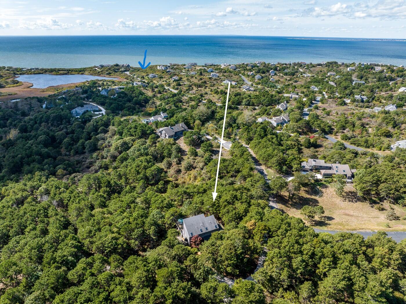 18 Turnstone Road Truro, MA 02666 - Photo 1 of 60 drone3 with beach