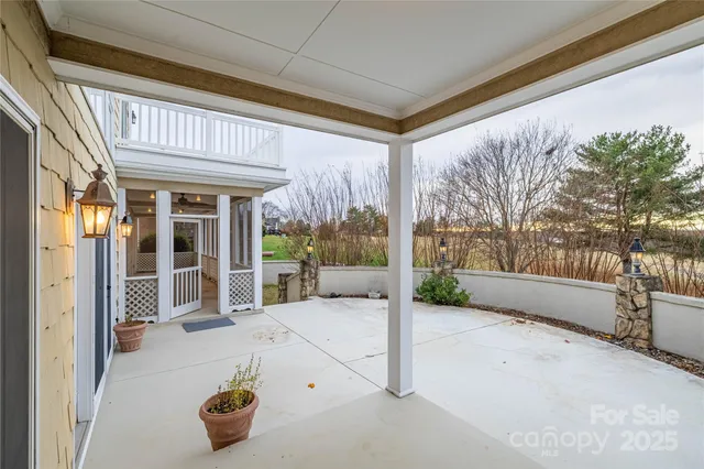 a view of an outdoor space with a patio