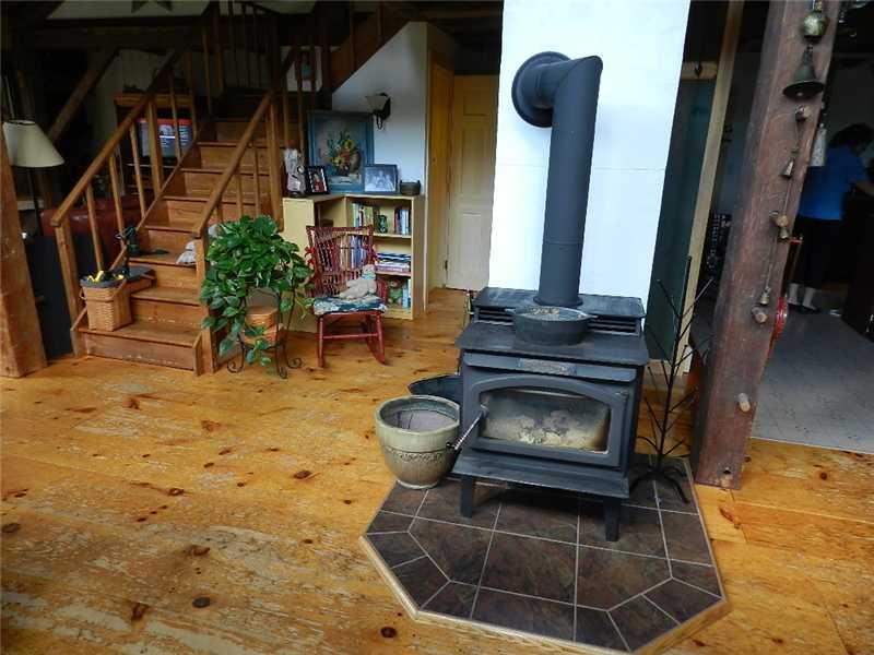 88 Reservoir Road South Paris, ME 04281 - Photo 7 of 34 Living Room. woodstove