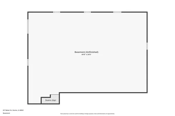 $345,000 | 817 Belair Drive, Darien, IL 60561