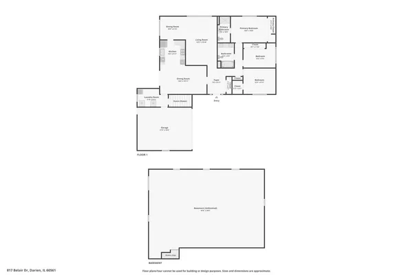 $345,000 | 817 Belair Drive, Darien, IL 60561