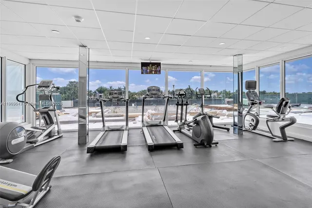 a view of a city with tall buildings