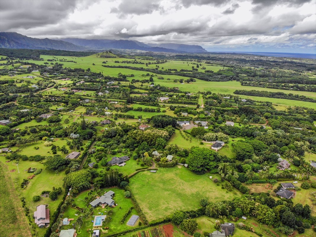 4327 Kapuna Road, Unit 2 Kilauea, HI 96754 - Photo 18 of 30 a view of a lush green field
