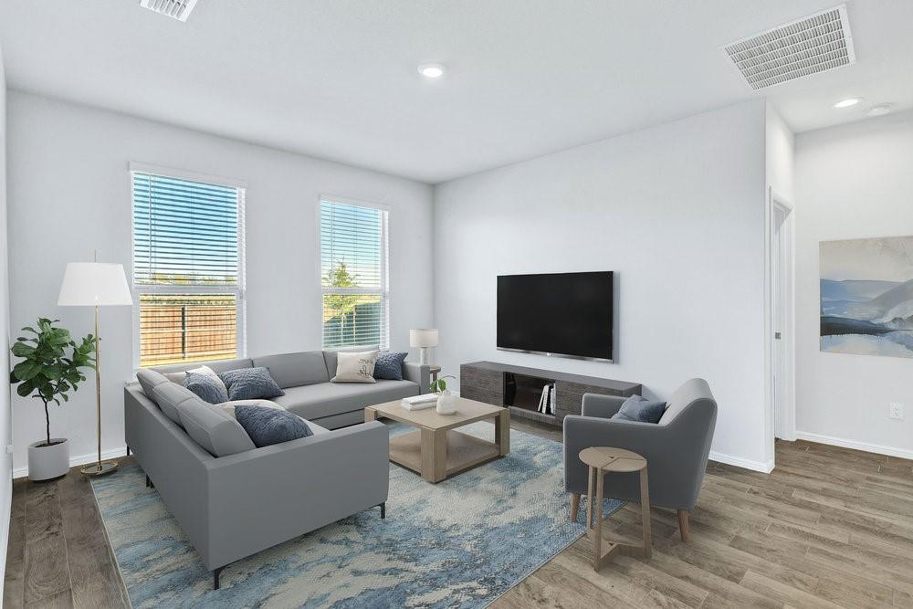 9632 Cherryville Road Fort Worth, TX 76108 - Photo 8 of 40 Nice way to set up the living room for life!