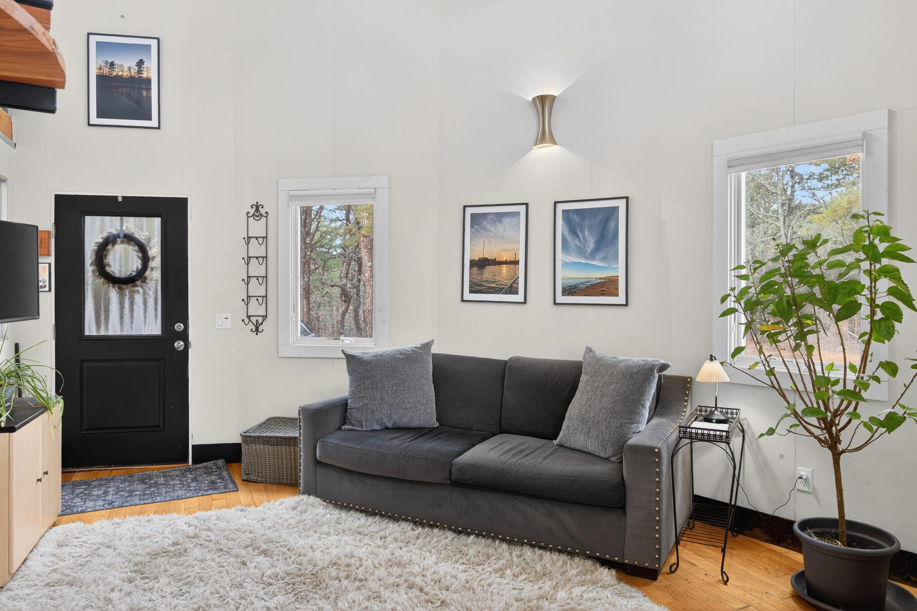 19 Old Bridge Road Truro, MA 02666 - Photo 6 of 27 a living room with furniture and a window