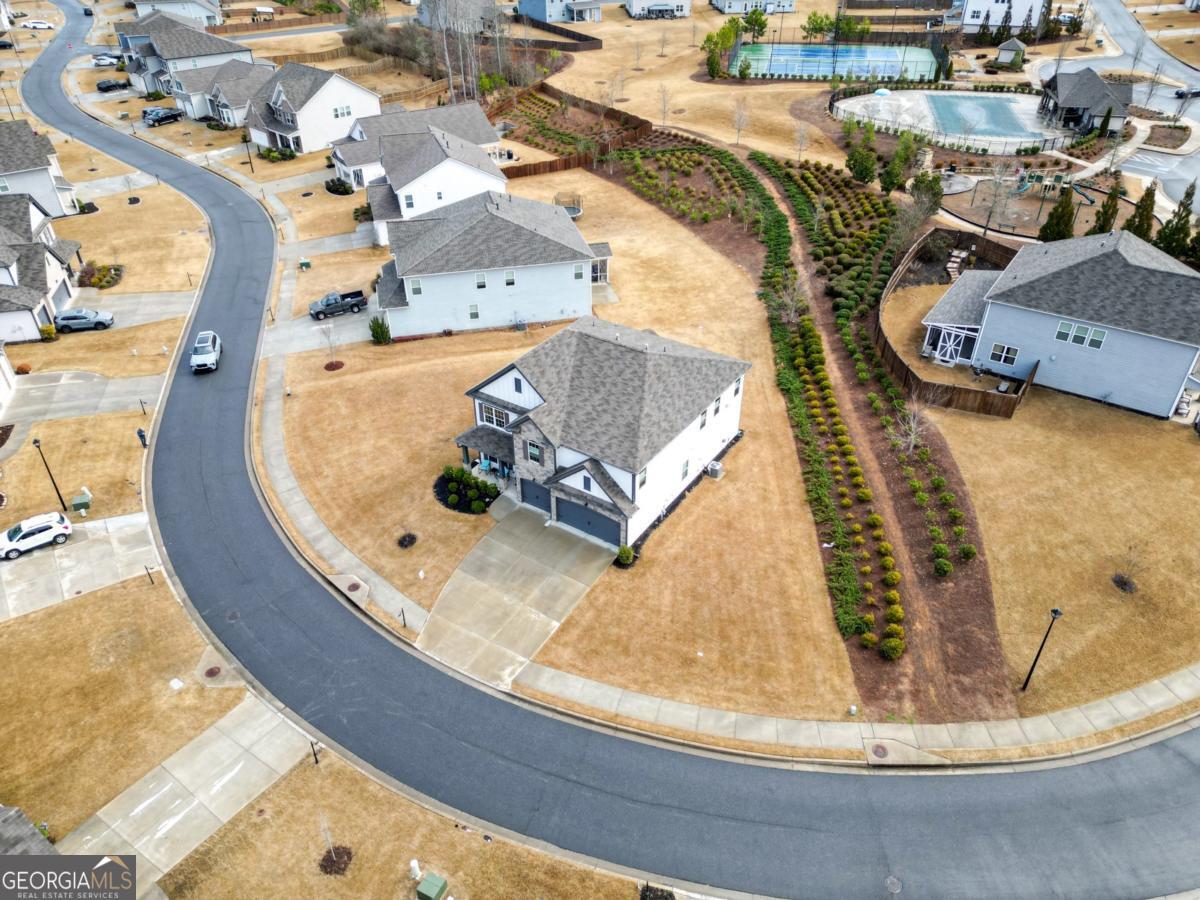6780 Rambling Vale Dawsonville, GA 30534 - Photo 50 of 52 an aerial view of a swimming pool