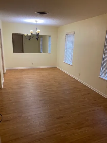 a view of a room with window