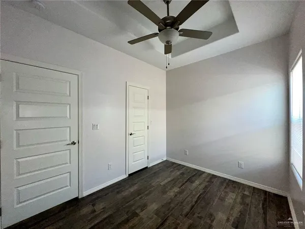 a close view of closet