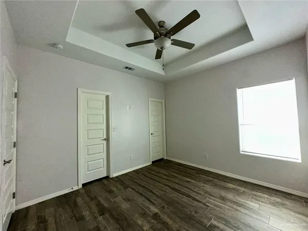 a close view of closet