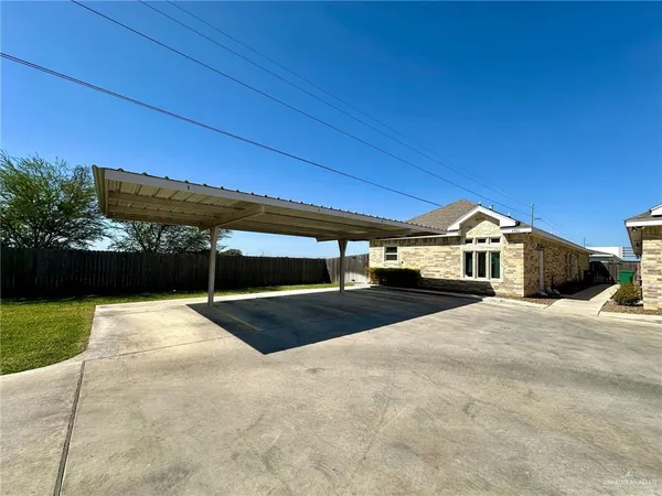 a view of front door