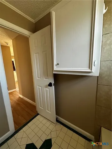 a view of front door