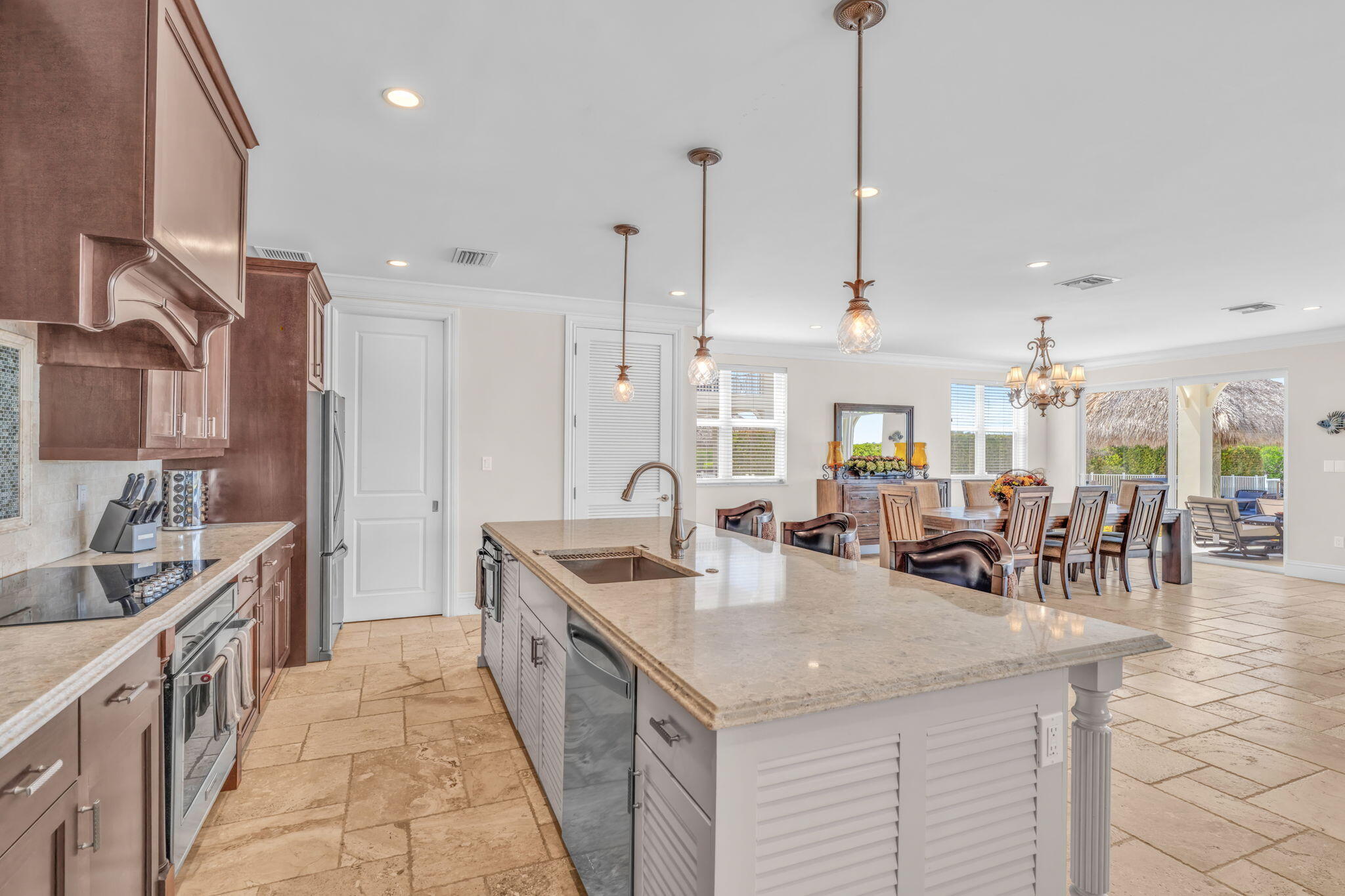 2394 Coco Plum Drive Marathon, FL 33050 - Photo 18 of 56 a kitchen with sink stove and cabinets