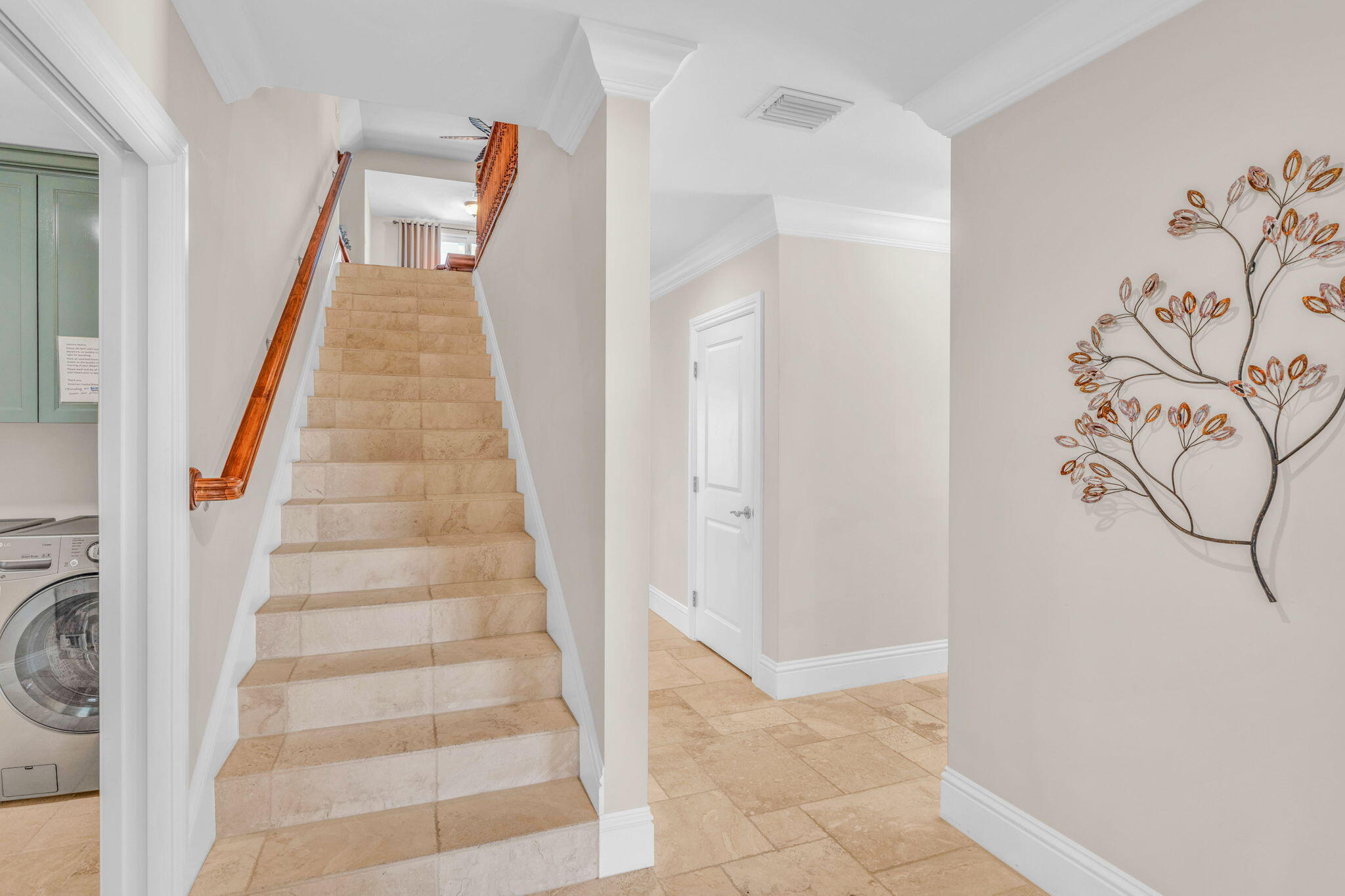 2394 Coco Plum Drive Marathon, FL 33050 - Photo 35 of 56 a view of a hallway with wooden floor and entryway