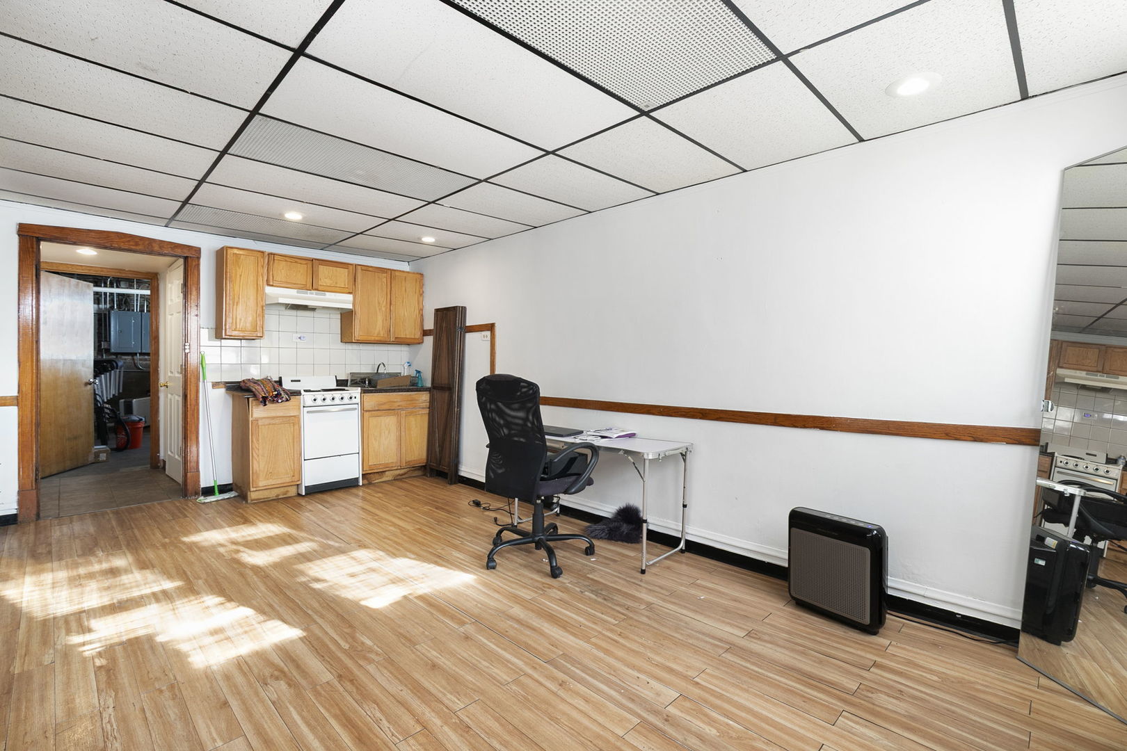 3128 West 41st Street Chicago, IL 60632 - Photo 24 of 36 a view of a workspace with furniture and a workspace