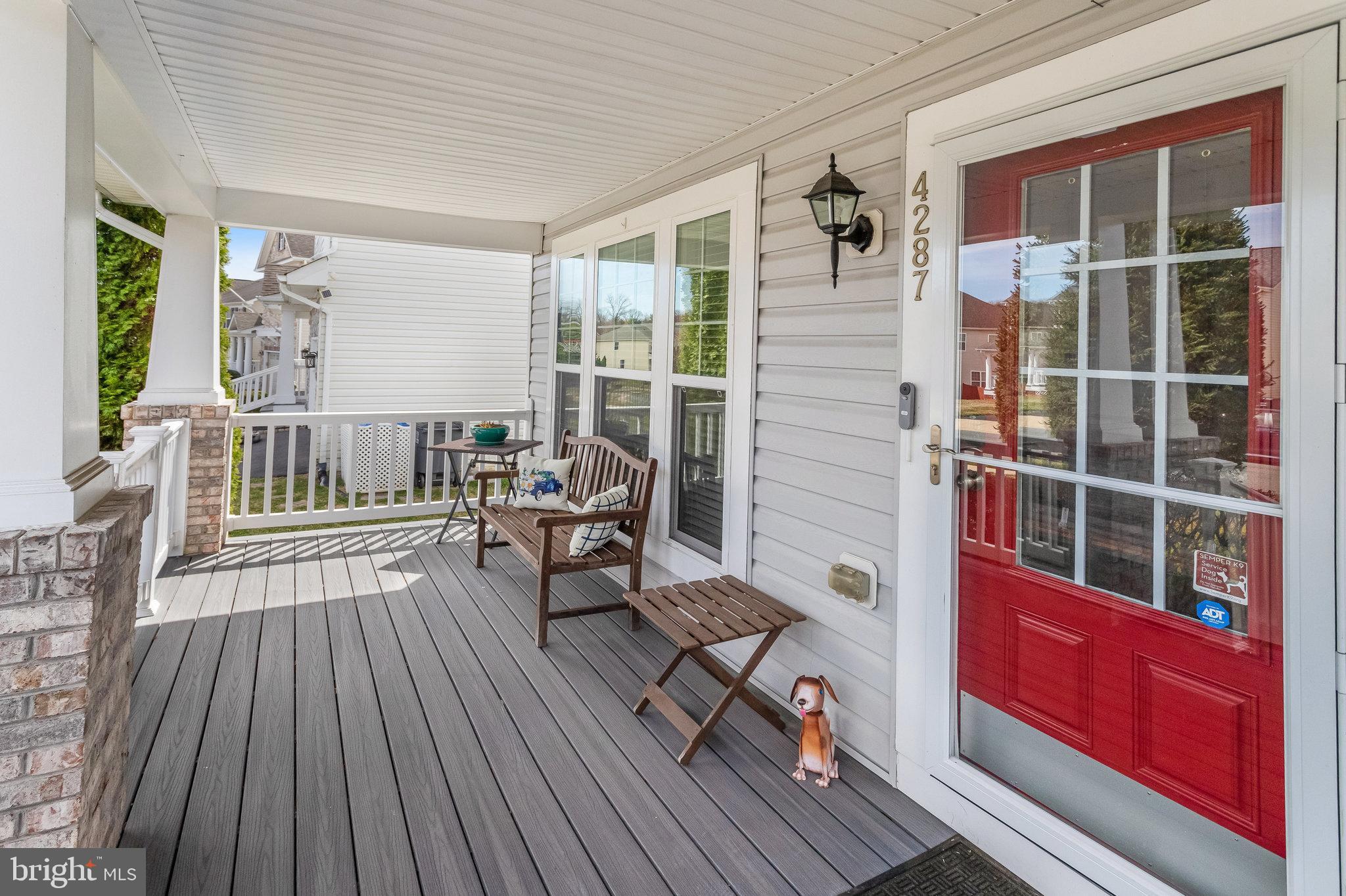 4287 Meyers Road Triangle, VA 22172 - Photo 4 of 51 a view of deck with patio