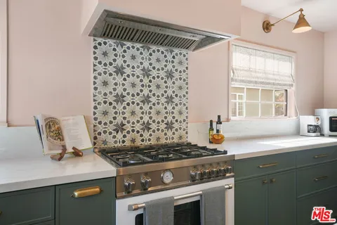 a view of wooden door