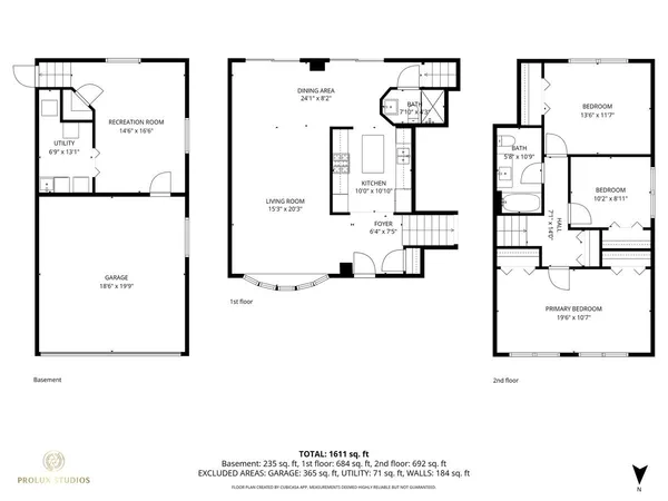 a picture of a wall with a white and white photo