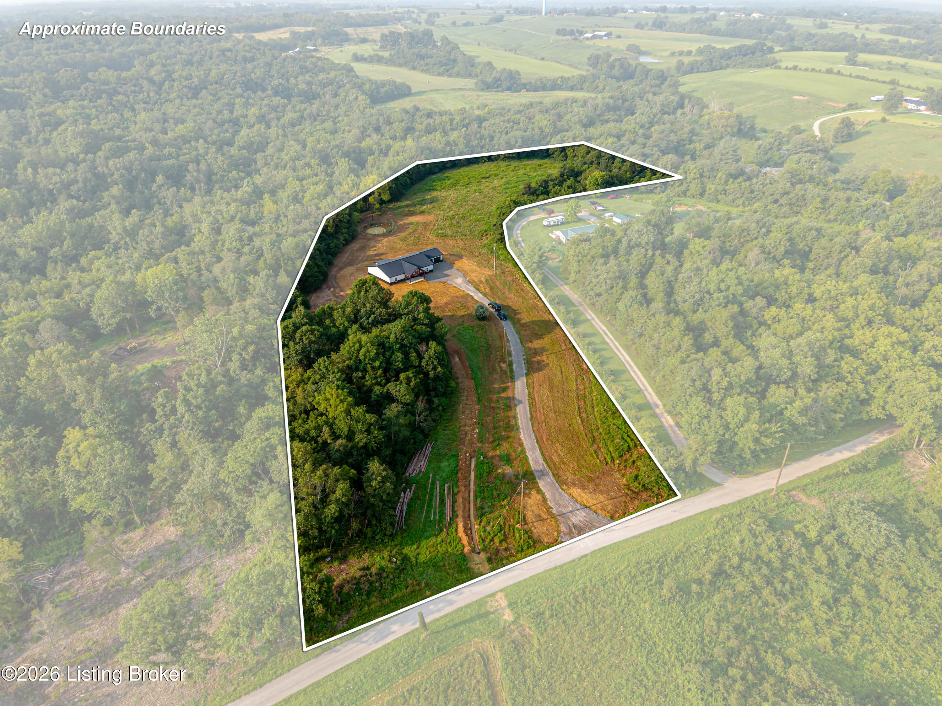 2131 Hickory Corner Road Pleasureville, KY 40057 - Photo 5 of 59 DJI_20260729205144_0388_D