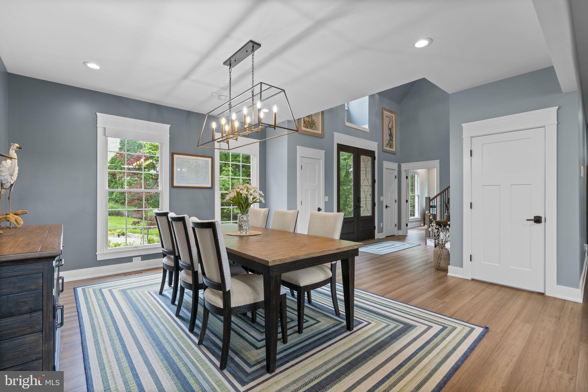 798 Creek View Road Severna Park, MD 21146 - Photo 8 of 72 a view of a dining room with furniture window and wooden floor