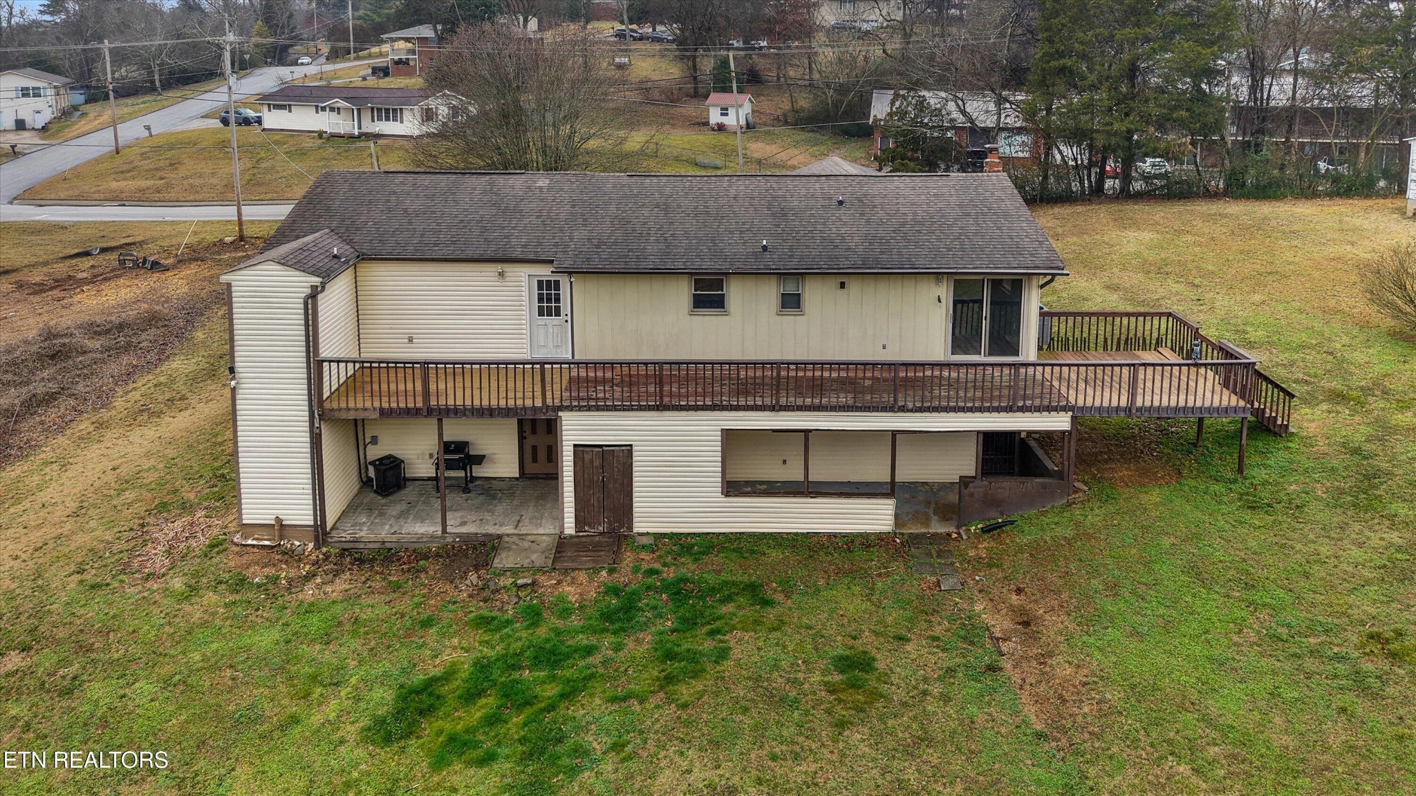 47 Paint Rock Ferry Road Kingston, TN 37763 - Photo 34 of 38 a view of a house with a yard balcony and sitting area