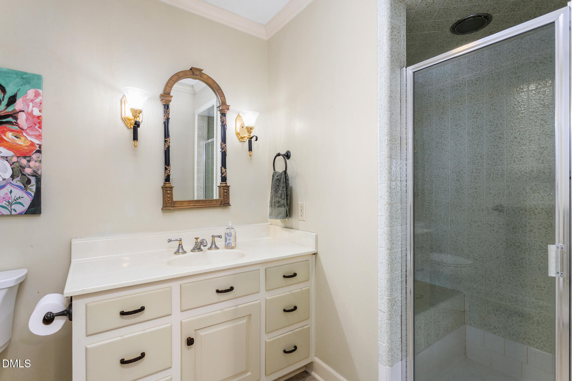 7201 Efland - Cedar Grove Road Cedar Grove, NC 27231 - Photo 22 of 70 a bathroom with a sink and a mirror