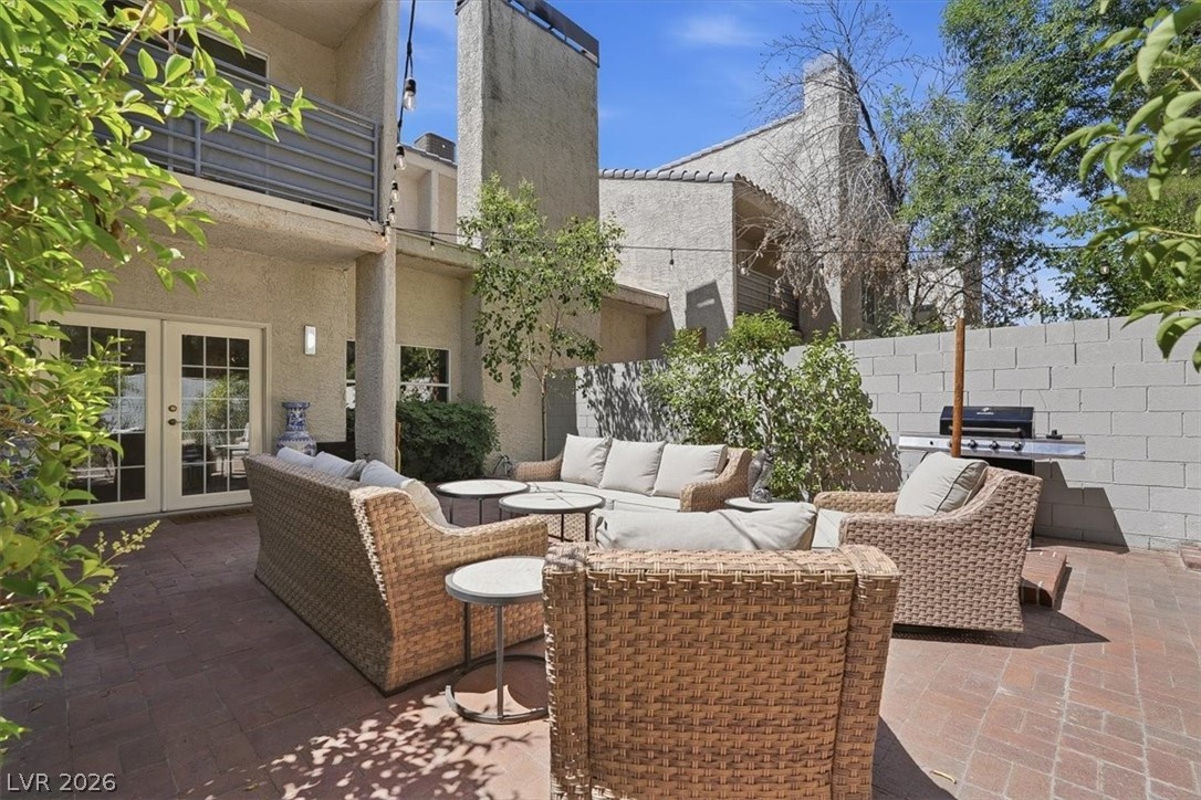 6250 West Flamingo Road, Unit 93 Las Vegas, NV 89103 - Photo 21 of 38 This inviting outdoor space features a private patio, ideal for relaxing or entertaining.