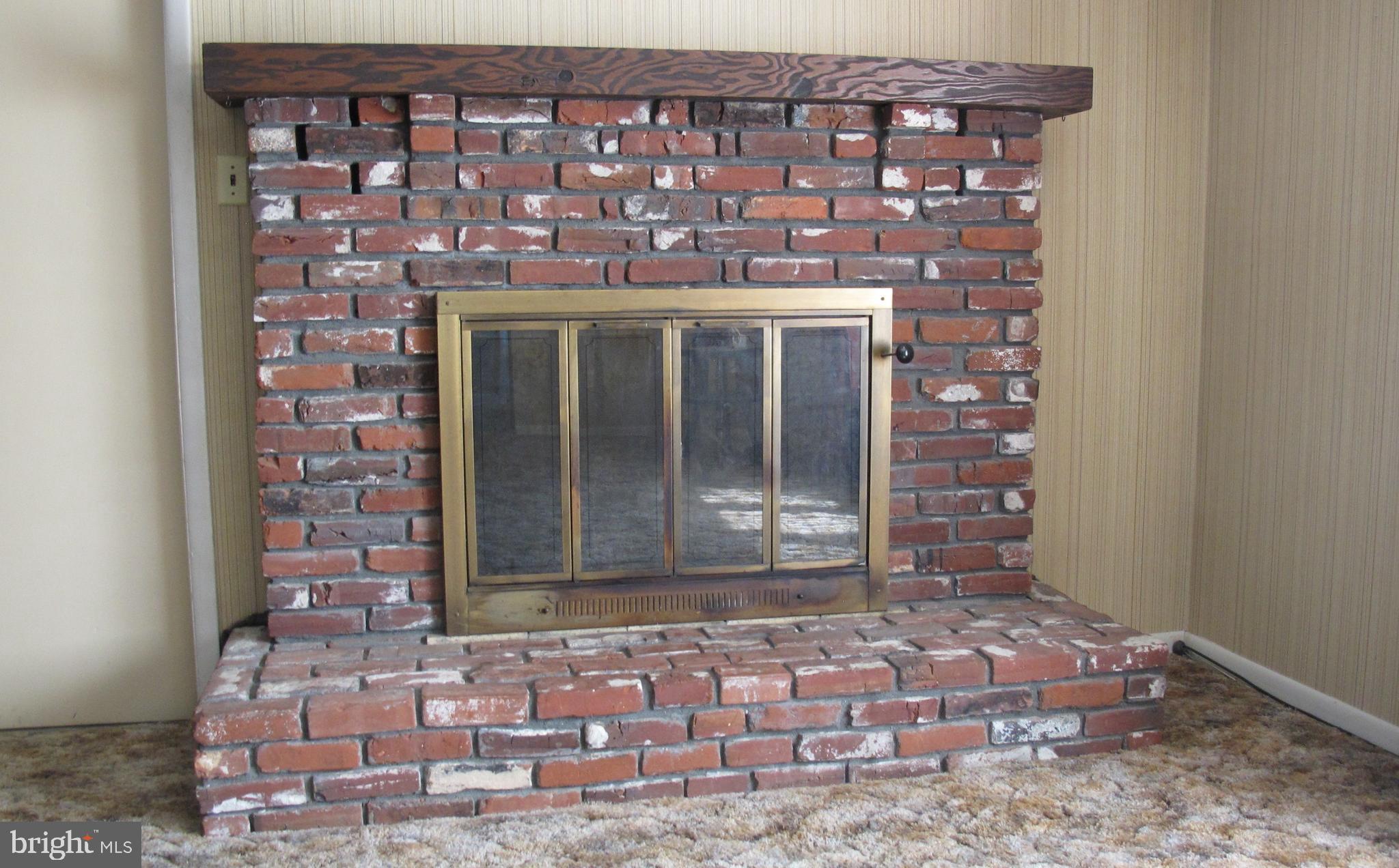 421 Pomona Road Cinnaminson, NJ 08077 - Photo 14 of 27 Brick Fireplace (Gas)