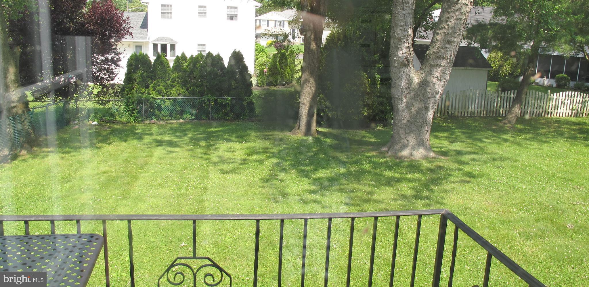 421 Pomona Road Cinnaminson, NJ 08077 - Photo 26 of 27 View from Kitchen Door