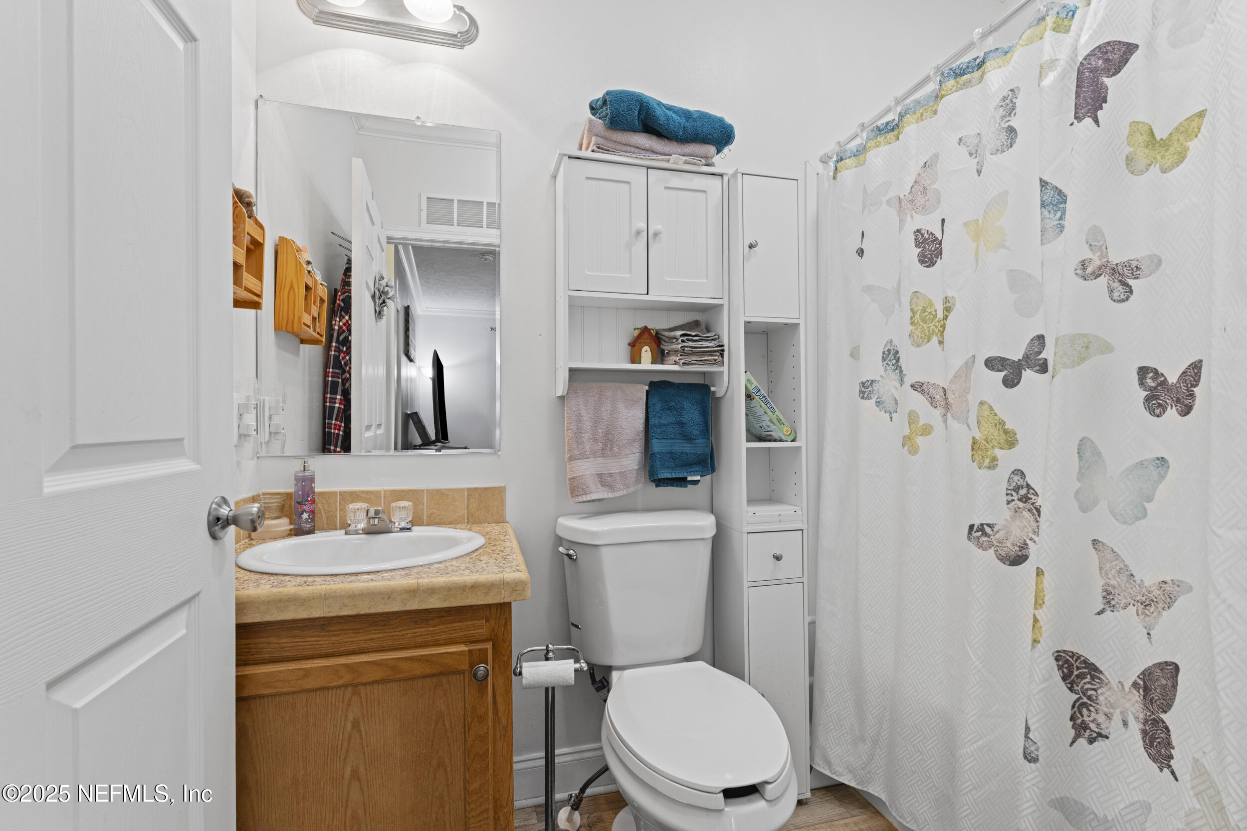 1463 Bardin Road Palatka, FL 32177 - Photo 35 of 61 a bathroom with a sink toilet and shower
