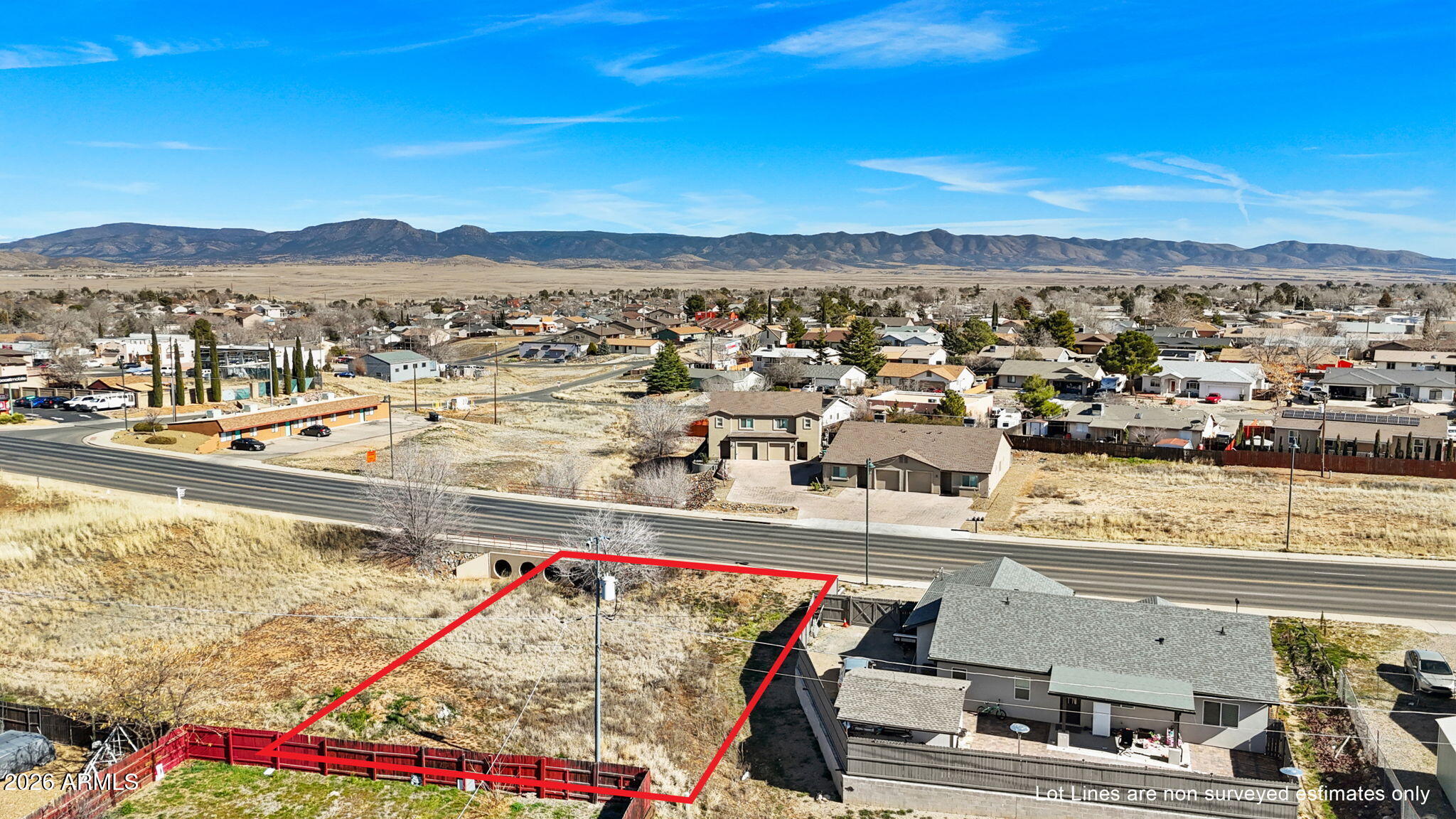 4516 North Robert Road, Unit 959 Prescott Valley, AZ 86314 - Photo 5 of 11 5-Aerial (3) Lot Lines