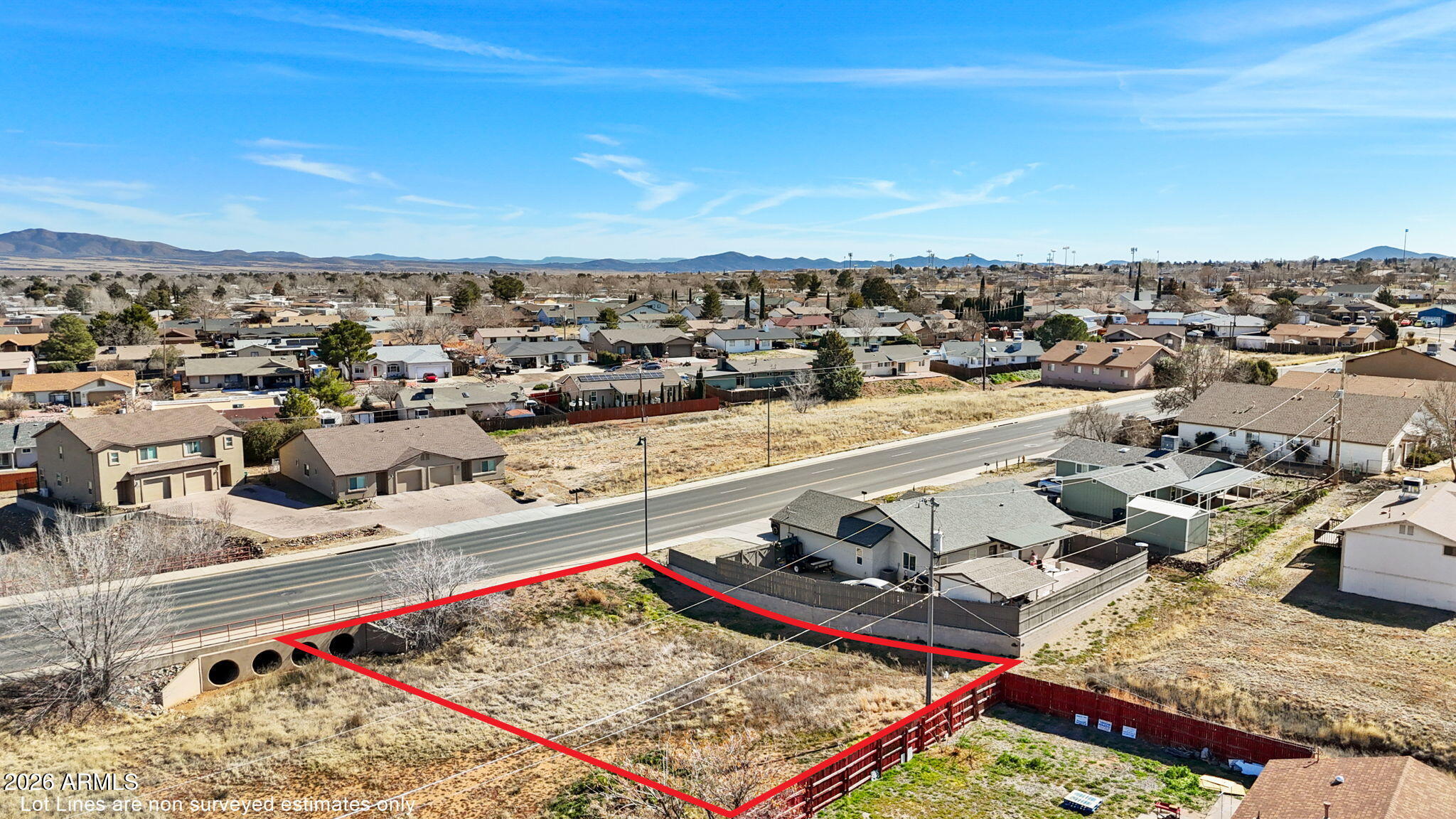 4516 North Robert Road, Unit 959 Prescott Valley, AZ 86314 - Photo 7 of 11 7-Aerial (4) Lot Lines