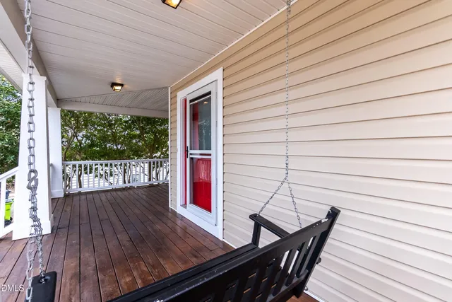 a view of a outdoor seating area