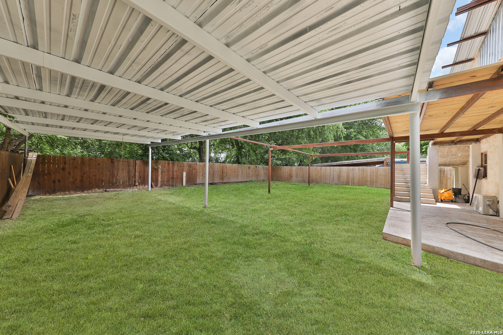 122 Brink Center Point, TX 78010 - Photo 33 of 40 a view of a backyard with a backyard