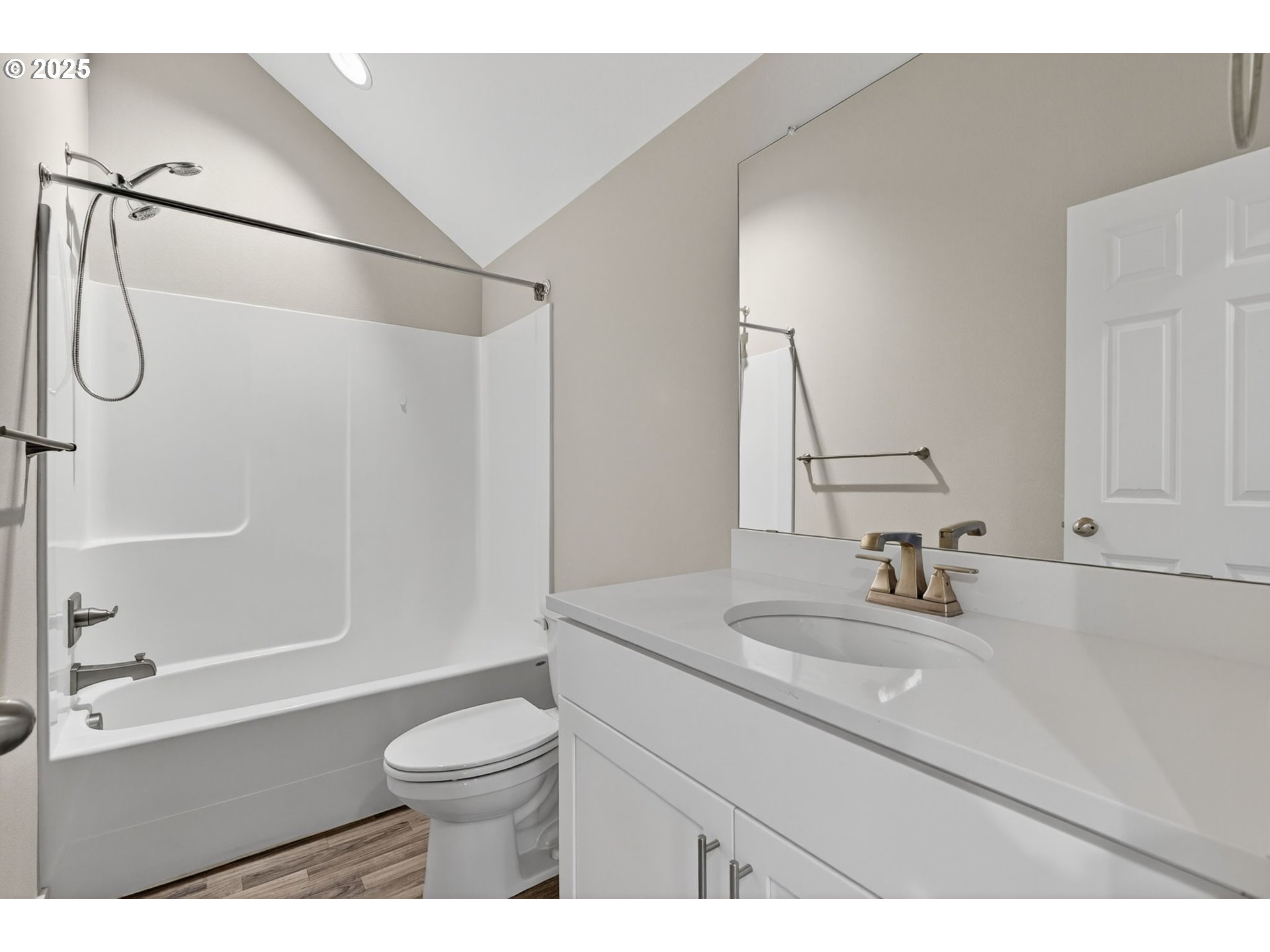 9863 Southwest Ridge Drive Beaverton, OR 97007 - Photo 39 of 48 a bathroom with a sink a toilet and shower