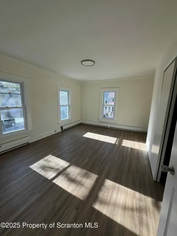 a view of wooden floor