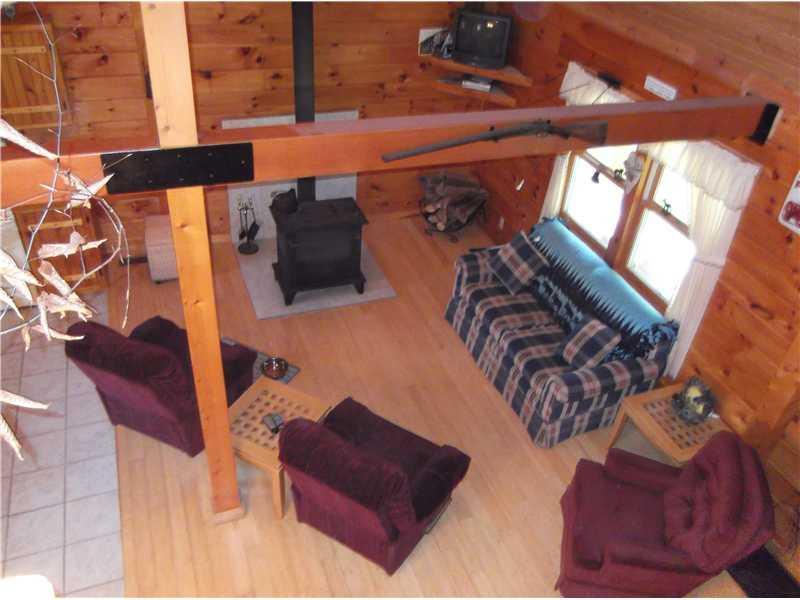 60 Bridge Road Parkman, ME 04443 - Photo 9 of 16 View. Photo taken from loft of...