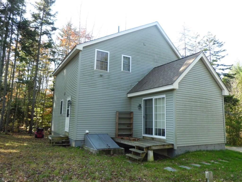 Rear of home