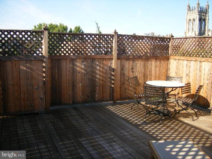 1516 R Street Northwest, Unit 4 Washington, DC 20009 - Photo 7 of 8 Deck - View from