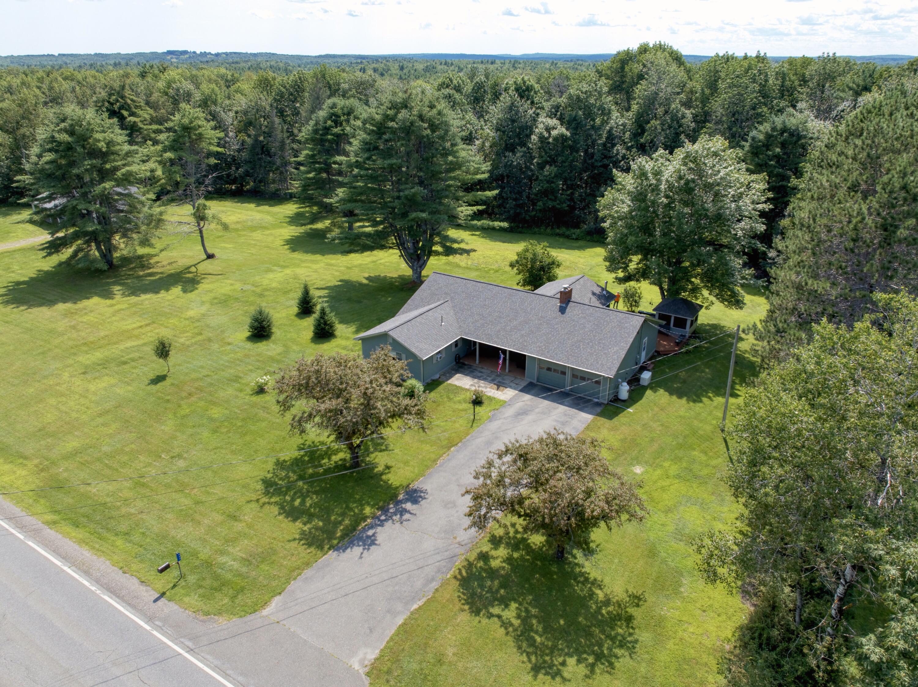 609 Waldoboro Road Jefferson, ME 04348 - Photo 5 of 31 Overhead shot