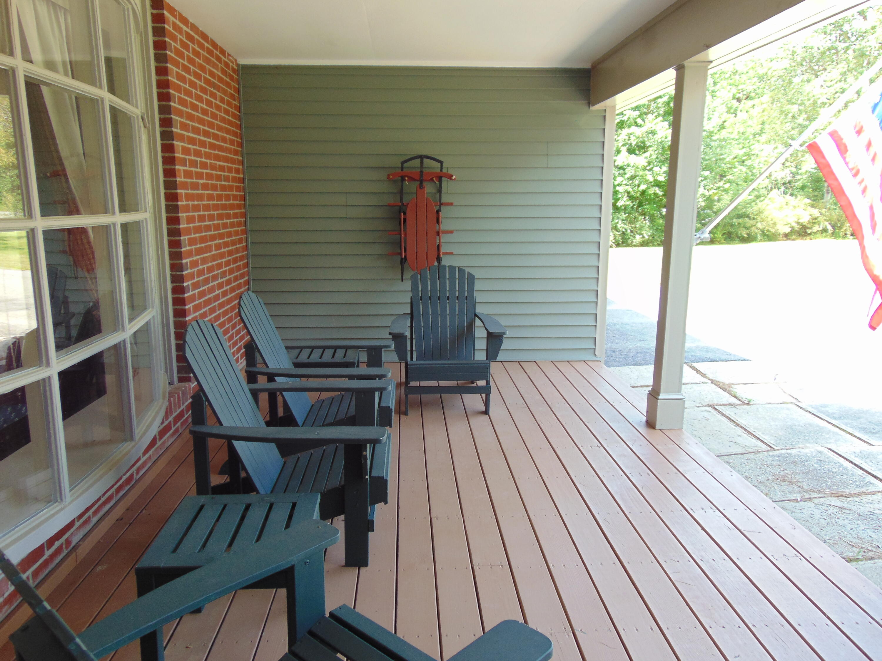 609 Waldoboro Road Jefferson, ME 04348 - Photo 7 of 31 Front covered porch