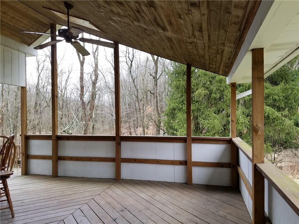 154 Stoup Road Mars, PA 16046 - Photo 5 of 25 Large covered deck accessible from Kitchen doors.