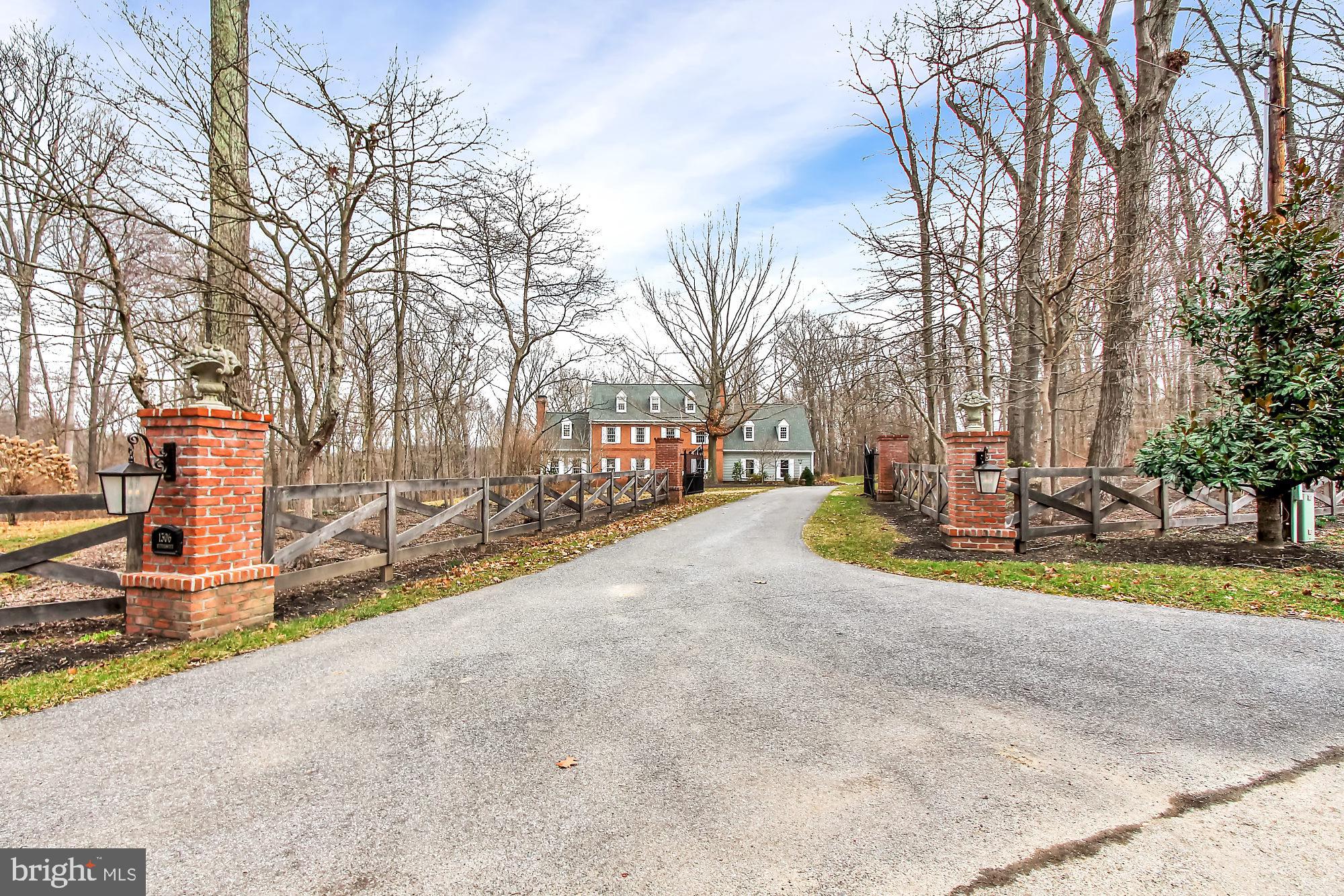 1306 Monkton Road Monkton, MD 21111 - Photo 66 of 99 Stately gated entrance...