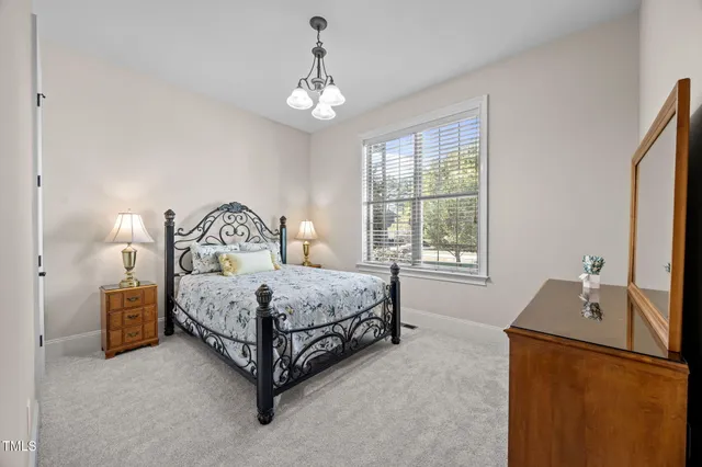 a view of a big room with windows and closet