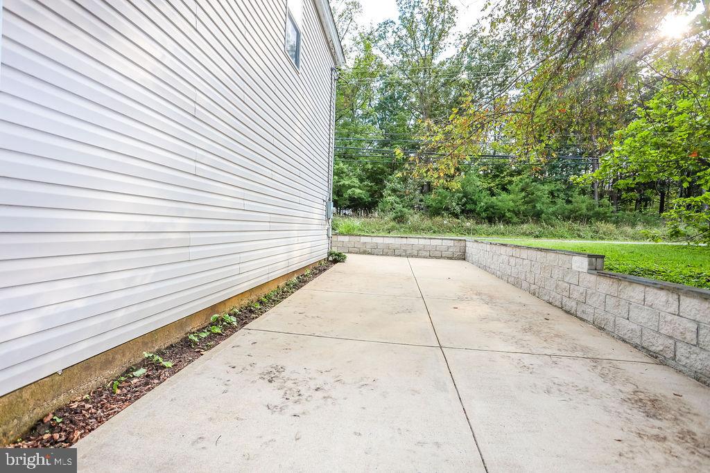 13321 Old Fort Road Fort Washington, MD 20744 - Photo 25 of 30 Concrete Side Patio