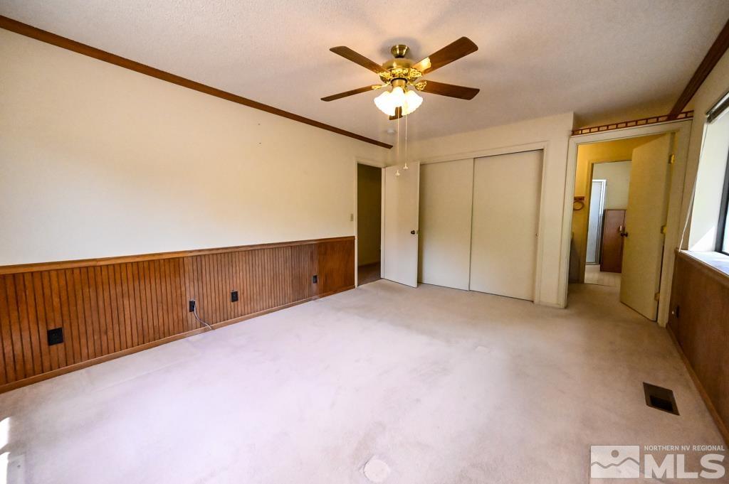 559 Mule Deer Road Coleville, CA 96107 - Photo 30 of 40 a view of an empty room with a cabinet
