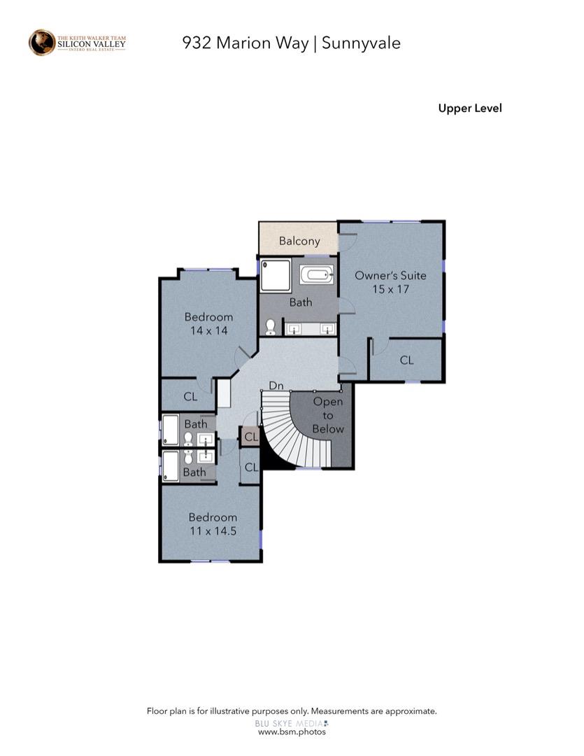 932 Marion Way Sunnyvale, CA 94087 - Photo 36 of 37 a picture of a floor plan