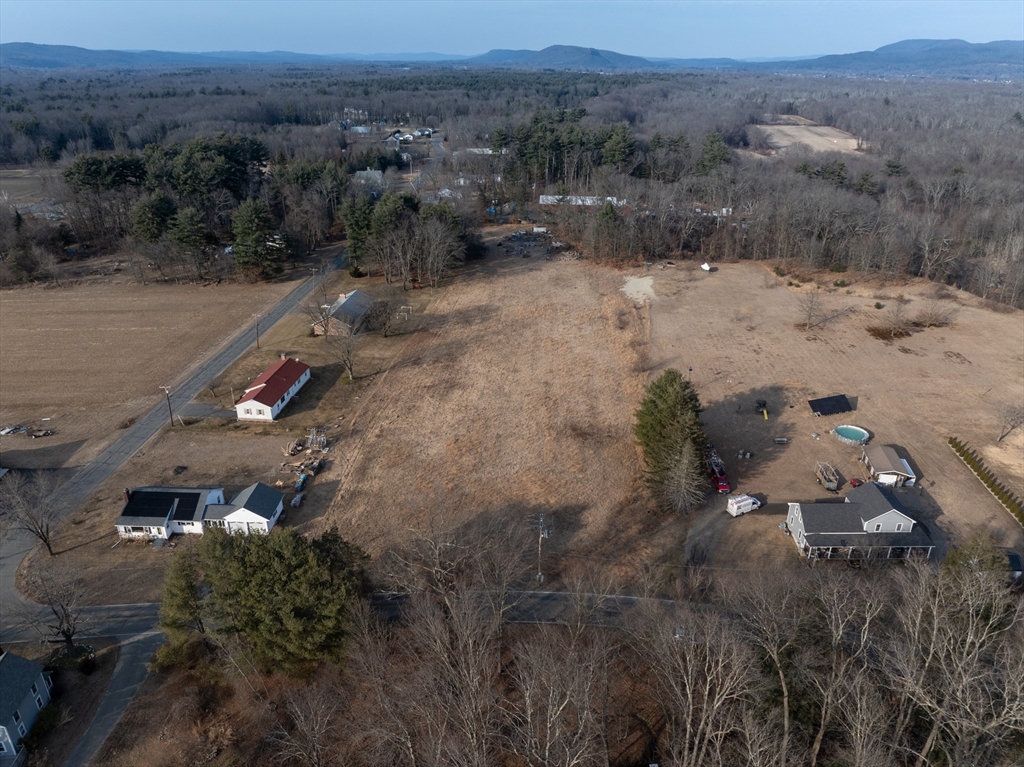 0 Depot Road Hatfield, MA 01038 - Photo 5 of 17 aerial view of a town with trees
